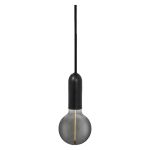 Osram LED Vintage 1906 Lampa Wisząca Okrągła Czarny | Nadaje Się Do E27
