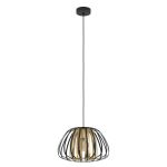 Eglo Lampa Wisząca Encinitos Czarny, Złoty | Nadaje Się Do E27
