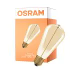 Osram Vintage 1906 LED E27 Special Włókno Przezroczysty Edison 2.2W 120lm - 827 Bardzo Ciepła Biel | Zamienne 15W