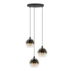 Eglo Lampa Wisząca Ariscani 1 Stal Czarny | Nadaje Się Do 3x E27