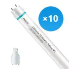 Opakowanie 10x Philips Rura LED T8 MASTER Value (EM/Mains) High Output 20.5W 3100lm - 865 Światło dzienne | 150cm - Zamienne 58W